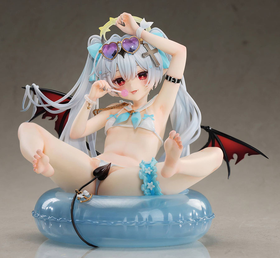 (+18) Silver-Haired Girl Floating Summer Illustrated by Chihiro 1/6 - Image 2