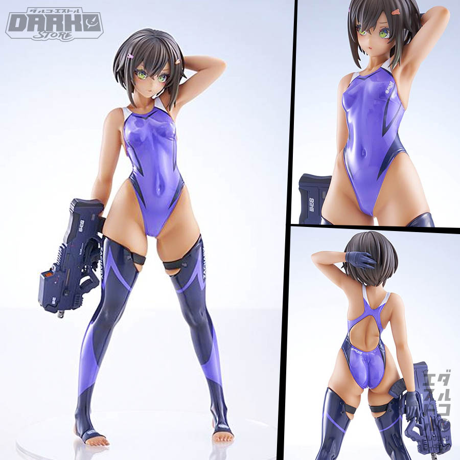 ARMS NOTE - Buchou-chan of the Swimming Club Purple Swimsuit Ver. 1/7