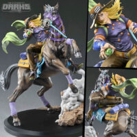 Chozo Art Collection JoJo's Bizarre Adventure Steel Ball Run - Gyro Zeppeli & Valkyrie