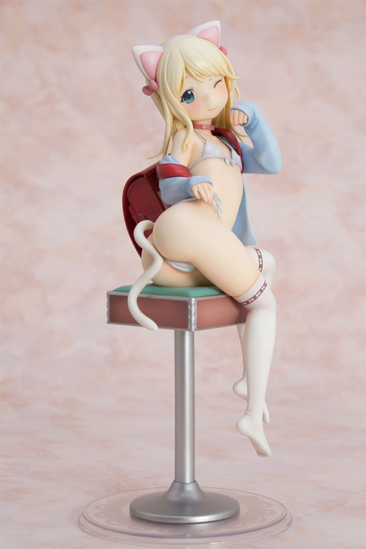 (+18) Hatsukoi Ribbon Yuu White Cat ver. Illustrated by henreader 1/6 - Image 2