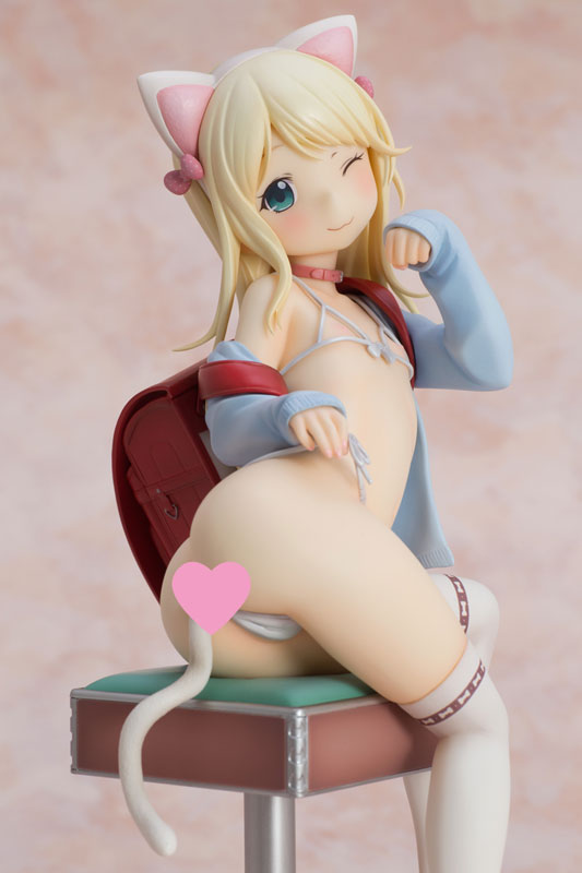 (+18) Hatsukoi Ribbon Yuu White Cat ver. Illustrated by henreader 1/6 - Image 6
