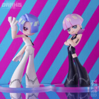 POP UP PARADE New PANTY & STOCKING with GARTERBELT - Polyester & Polyurethane