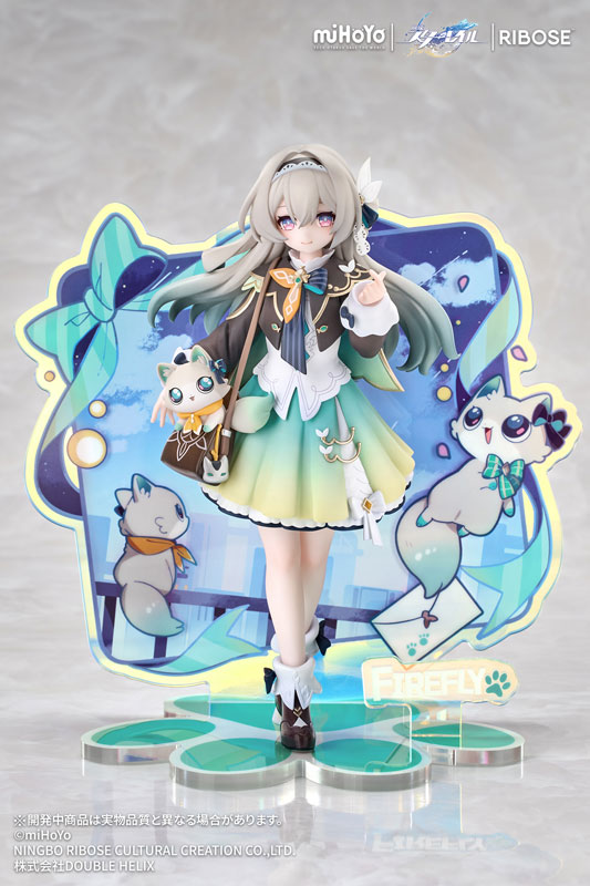 RISE UP+ Honkai: Star Rail - Chibi Cat Series Figure Firefly Ver. - Image 2