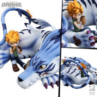 G.E.M. Series Digimon Adventure - Garurumon & Yamato Ishida