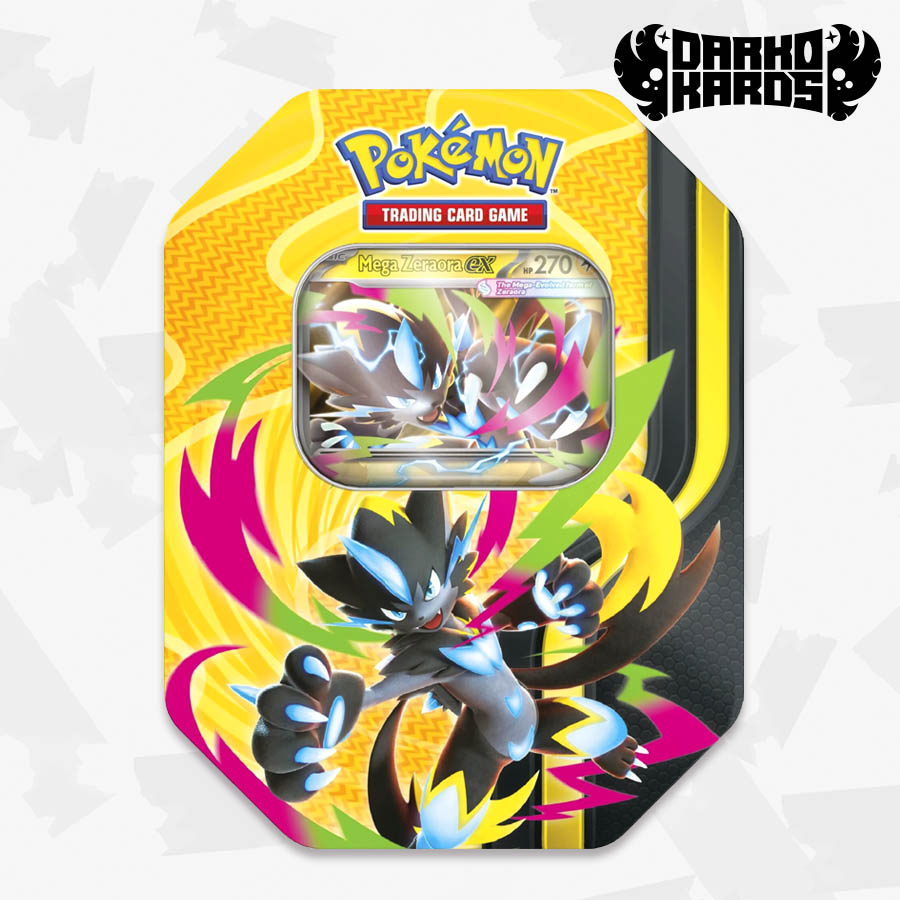 Pokémon TCG: Mega Forces Tin Mega Zeraora Ex