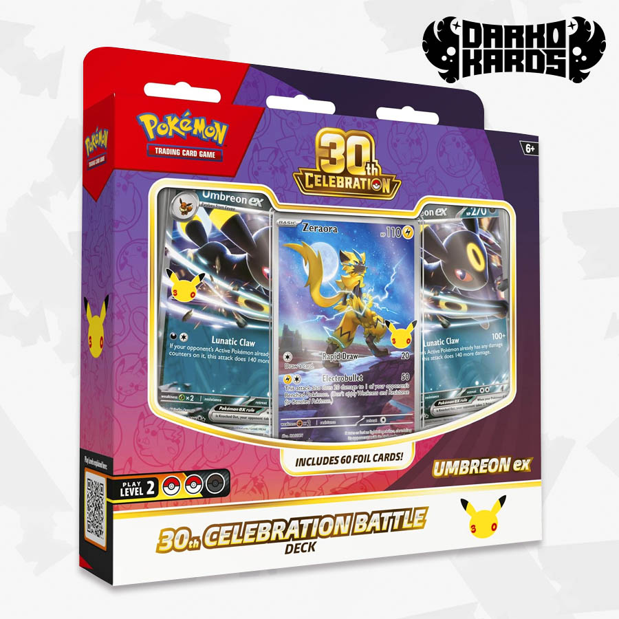Pokémon TCG: 30th Celebration Battle Deck Umbreon ex