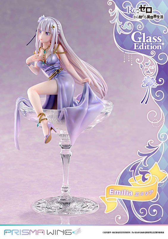 PRISMA WING Re:ZERO Starting Life in Another World - Emilia Glass Edition 1/7 - Image 4