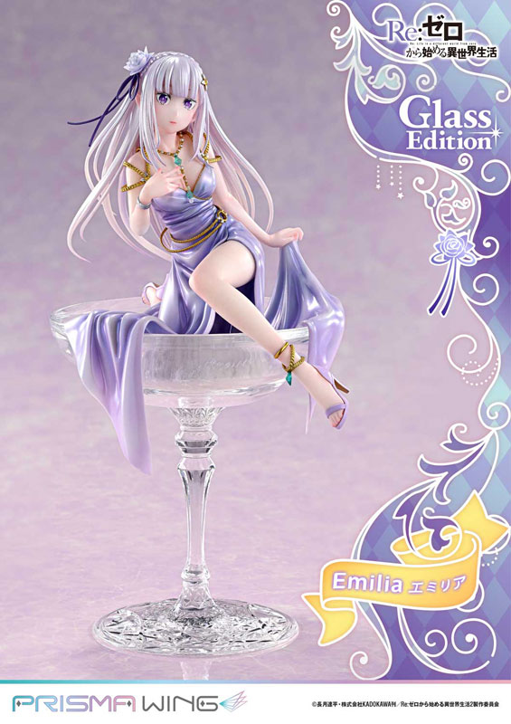 PRISMA WING Re:ZERO Starting Life in Another World - Emilia Glass Edition 1/7 - Image 2