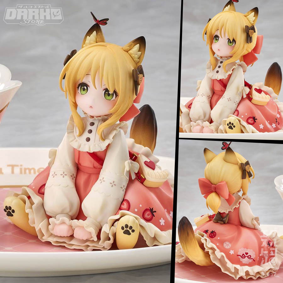 Tea Time Cats - Orange Cat
