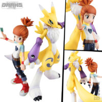 G.E.M. Series Digimon Tamers - Renamon & Rika Nonaka