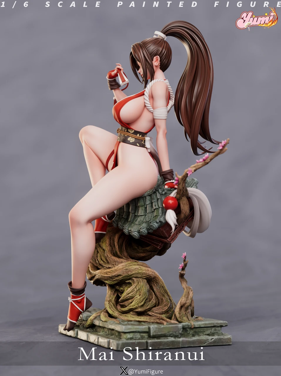 (+18) King of Fighters - Mai Shiranui - Yumi Figure 1/6 - Image 3